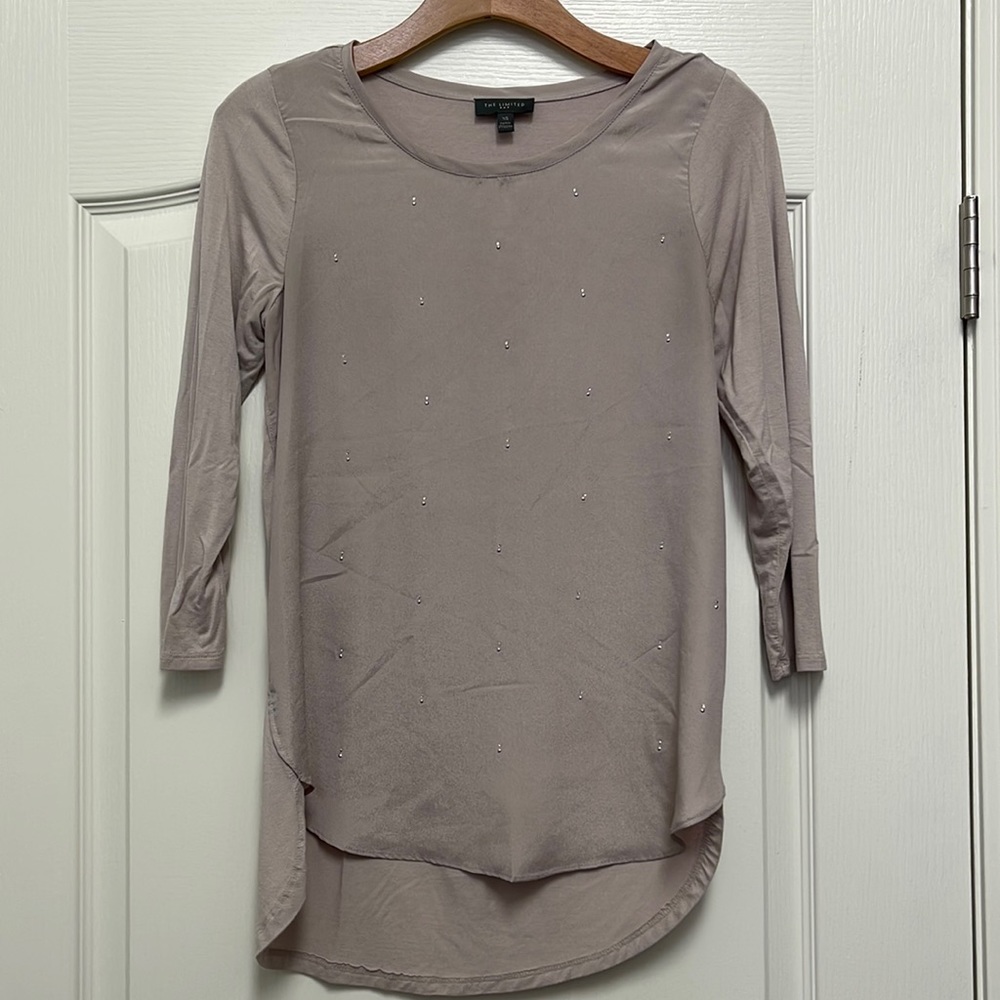 The Limited Blouse w/ rhinestone details Size XS